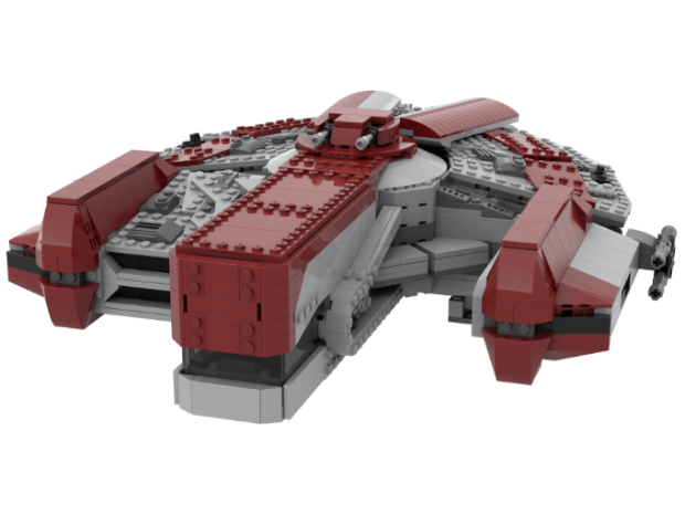 LEGO ebon hawk ship