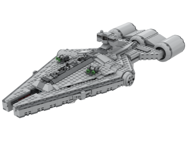 LEGO moff gideon's light cruiser