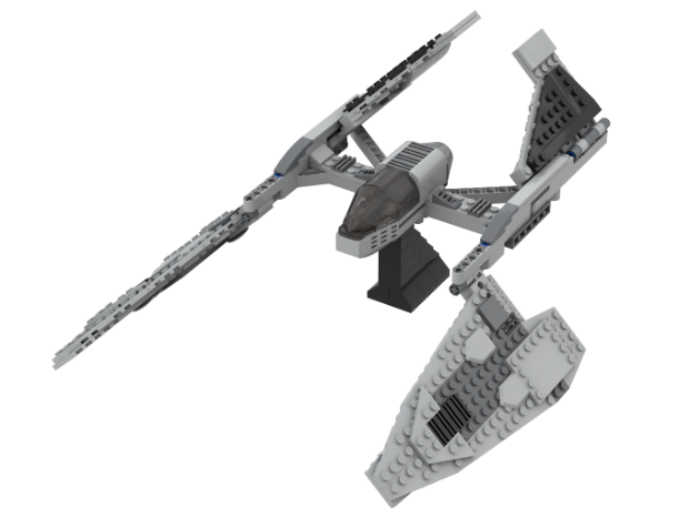 LEGO sith fighter ship