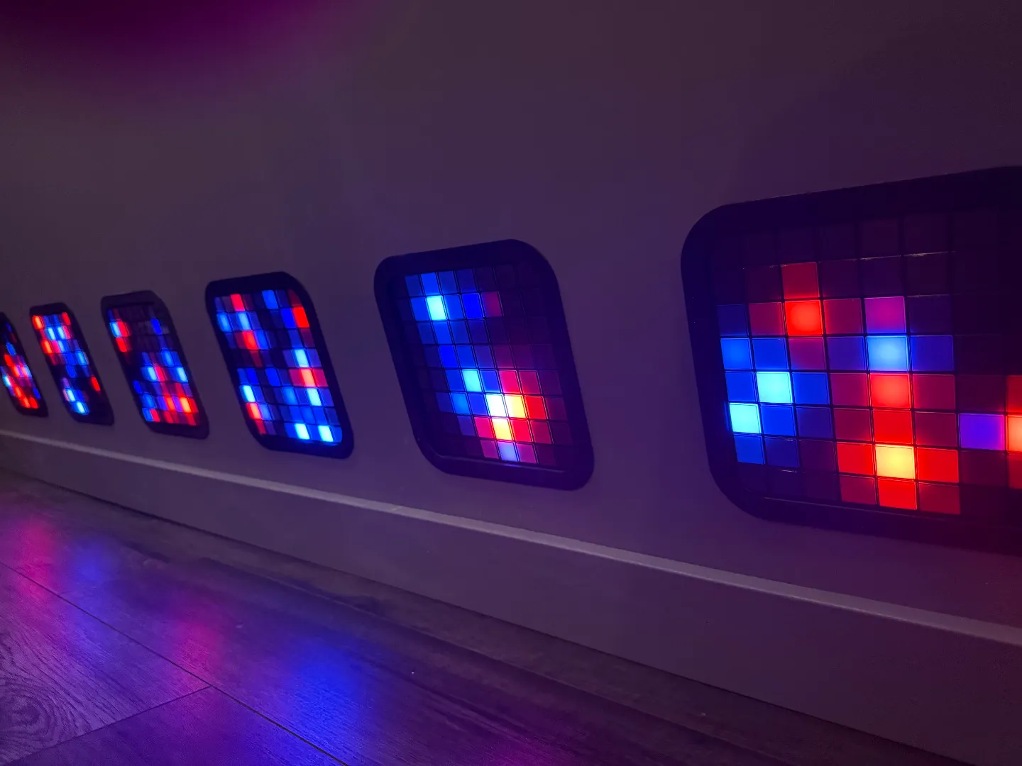 Animated Light Matrix Panels